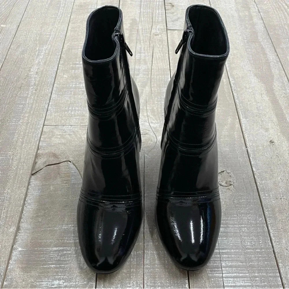 Mode Collective by Revolve the Alchemy Boot in Black Patent Leather 6 - Picture 5 of 15